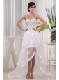 Popular Prom Dress Sweetheart Beaded Decorate Bust and Ruffled Layeres In 2013