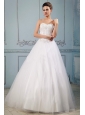 Pretty Princess Sweetheart Appliques 2013 Wedding Dress With Floor-length