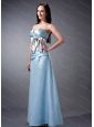 Sweetheart Ankle-length Ruch and Bow 2013 Dama Dress
