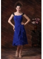 Cheap Straps Navy Blue 2013 Dama Dress On Sale