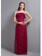 Straps Chiffon Floor-length Dama Dress On Sale