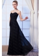 Couture Ruch Sweetheart Floor-length Dama Dress
