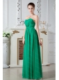 Ruch Sweetheart Floor-length Green Dama Dress