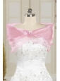 Pretty Beading Pink Wedding Party Shawls  for 2014