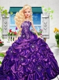 White Quinceanera Dress For Quinceanera Doll With Appliques