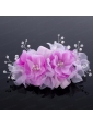Beautiful Tulle Lilac 2014 Hair Flower with Rhinestone