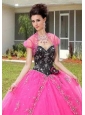 Best Selling Appliques and Sequins Bolero Quinceanera Jackets in Pink