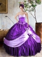 Brand New Purple Quinceanera Dresses with Bowknots and Beading
