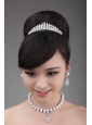 Together with Rhinestone Pearl and Alloy in Necklace and Tiara