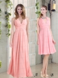 2015 The Brand New Style Halter Empire Chiffon Ruching Prom Dress