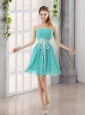Perfect Belt Ruching Sweetheart A LineProm Dress for 2015