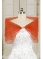 2014 New Style Orange Red Shawls with Beading