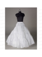 Luxurious Organza Ball Gown Floor-length White Petticoat