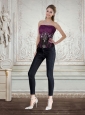 The Super Hot Strapless 2015 Corset with Embroidery