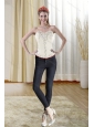 2015 Beautiful Strapless Corset with Ruching for Spring