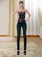 The Super Hot Multi Color Strapless 2015 Corset with Appliques