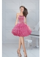 Gorgeous Ball Gown Pink Sweetheart Beading Prom Dresses