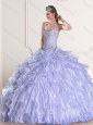 Brand New Sweetheart Quinceanera Dress with Beading and Ruffles for 2015