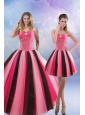 Beautiful 2015 Beading Quinceanera Dresses in Multi Color