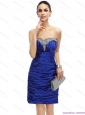 Popular Sweetheart Plus Size Prom Dresses with Ruching and Beading