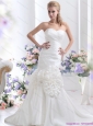 New 2015 Wonderful Sweetheart Wedding Dress with Ruching