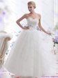2015 Fashionable Sweetheart Beach Wedding Dress with Paillette