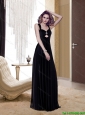 Free and Easy Straps 2015 sexy  Black Prom Dress with Beading and Criss Cross