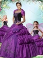 Brand New Eggplant Purple Princesita Dress with Pick-ups For 2015