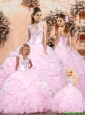 The Super Hot Baby Pink Princesita Dress with Pick-ups and Ruffles