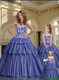 2015 Luxurious Sweetheart Lavender Princesita Dresses with Appliques