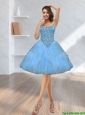 2015 Perfect Beading and Ruffles Prom Dress with Sweetheart