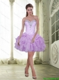 Exclusive Beading and Ruffles Sweetheart Prom Dress for 2015