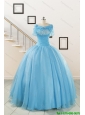 New Arrival and Cheap Strapless Quinceanera Dresses with Appliques