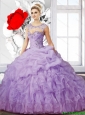 Elegant Ball Gown Sweetheart Quinceanera Dress with Ruffles