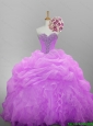 2016 Pretty Sweetheart Quinceanera Dresses with Beading and Ruffled Layers