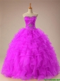 2015 Summer Sweetheart Quinceanera Dresses with Beading
