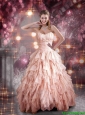 2016 New Style Sweetheart Quinceanera Dresses with Beading and Ruffles
