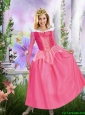 Pretty A Line Sequins Rose Pink Quinceanera Dresses with Ankle Length