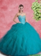 Classical Beaded Sweetheart Quinceanera Dresses with Ruffles