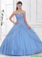 Hot Sale Ball Gown Sweet 16 Gowns with Beading for 2016
