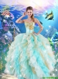Delicate Sweetheart Quinceanera Dresses with Beading and Ruffles