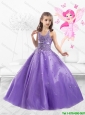 2016 Cheap Tulle Straps Mini Quinceanera Dresses with Beading