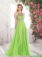 New Arrivals Popular Halter Top Beaded Prom Dresses with Brush Train