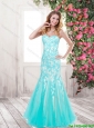 Perfect Pretty Beaded Fashionable Mermaid Sweetheart Prom Dresses with Appliques