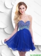 Beautiful Fashionable Hot Sale Short Prom Dresses with Beading for 2016