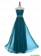 Perfect Simple Empire Sweetheart Beaded Prom Dresses with Belt