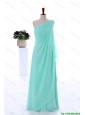 Perfect Custom Made Empire Beaded Prom Dresses in Apple Green