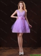 Discount V Neck Tulle Prom Dresses with Bowknot