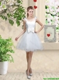 Elegant Straps Prom Dresses with Bowknot and Hand Made Flowers