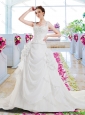 Gorgeous A Line Appliques Wedding Dresses with Off the Shoulder